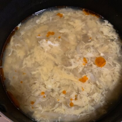 ピリ辛スープが飲みたくて作りました！暑い日にピッタリ！